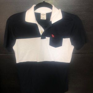 Abercrombie Kids Youth Small 10 Blue/white polo!